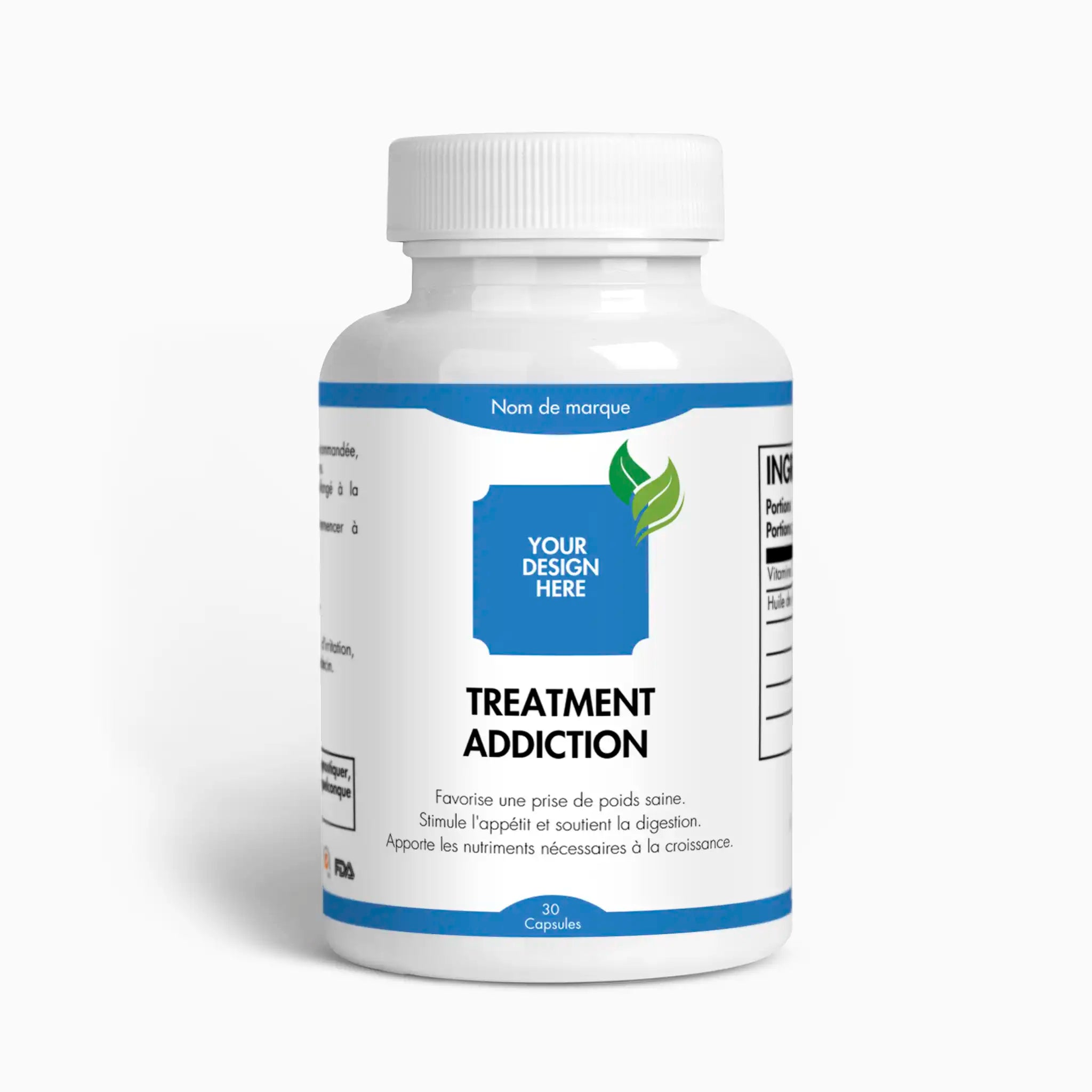 مكمل مفيد للإدمان 30 كبسولة